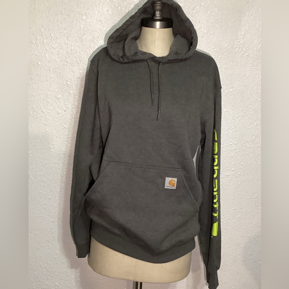 Carhartt Men's loose fit logo Hoodie size small